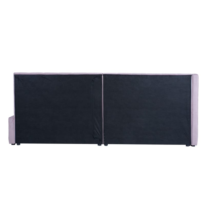 Säng Jasper 90x200 cm 100x40xh115 cm - Rosa - Möbler - Säng - Sängram & sängstomme