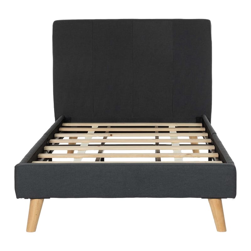 Säng Juno 90x200 cm - grå - Möbler - Säng - Sängram & sängstomme