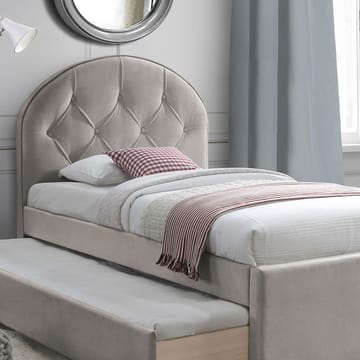 Säng Lara med madrass Harmony Uno 90x200 cm - champagne - Möbler - Säng - Gästsäng & extrasäng - Utdragssäng