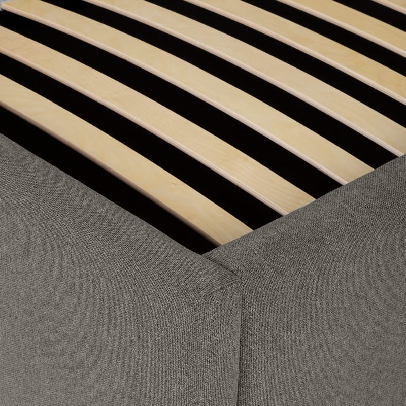 Säng Leena 160x200 cm - Mörkbeige - Möbler - Säng - Sängram & sängstomme