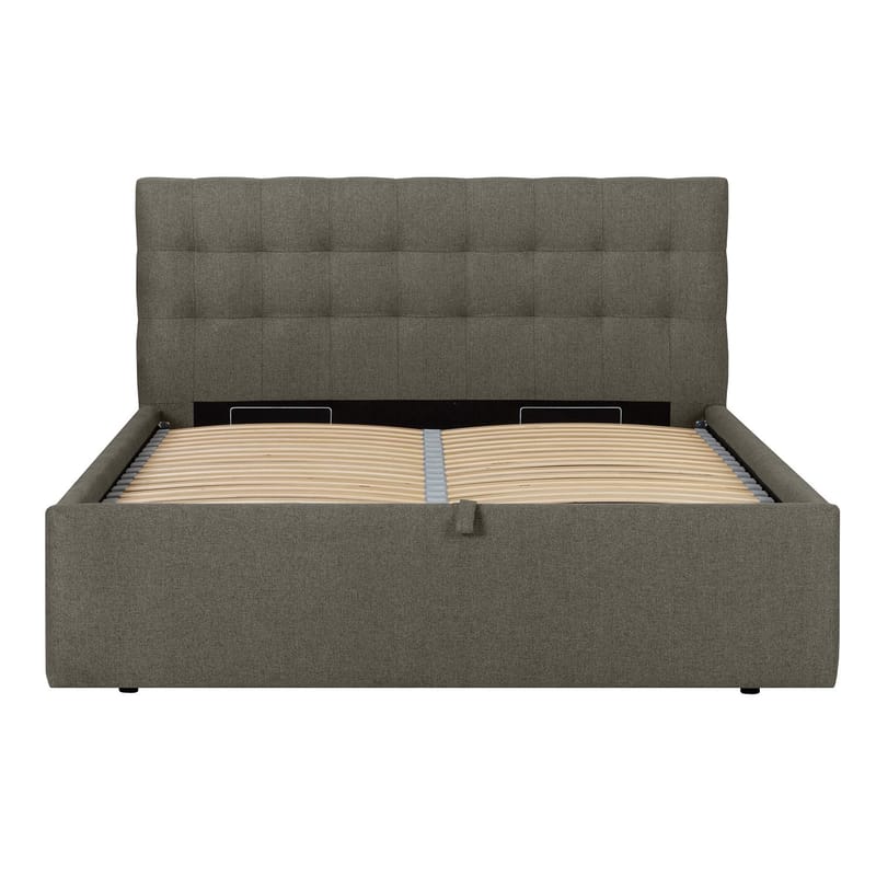 Säng Leena 160x200 cm - Mörkbeige - Möbler - Säng - Sängram & sängstomme