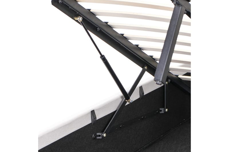 Säng med förvaring Amiens - Beige, 140x200 cm - Möbler - Säng - Sängram & sängstomme