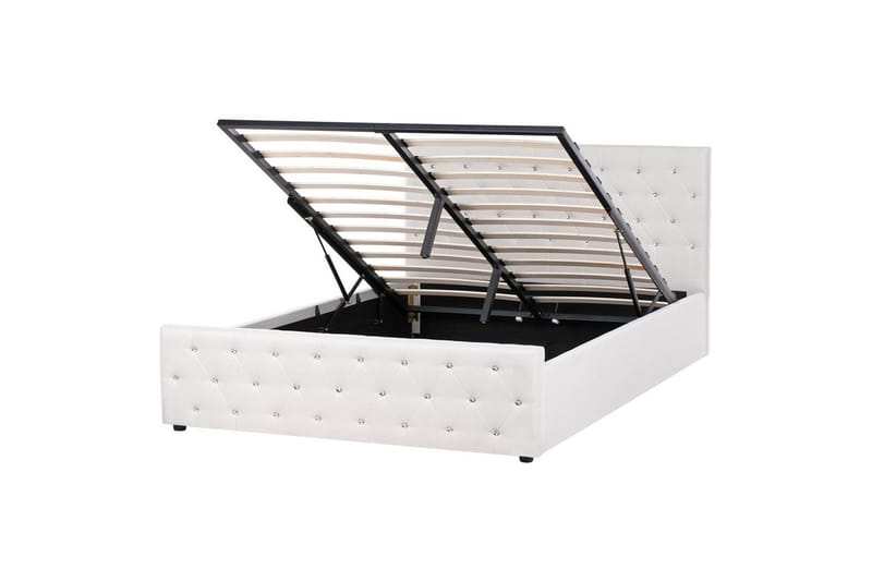 Säng med förvaring Amiens, Beige, 160x200 cm