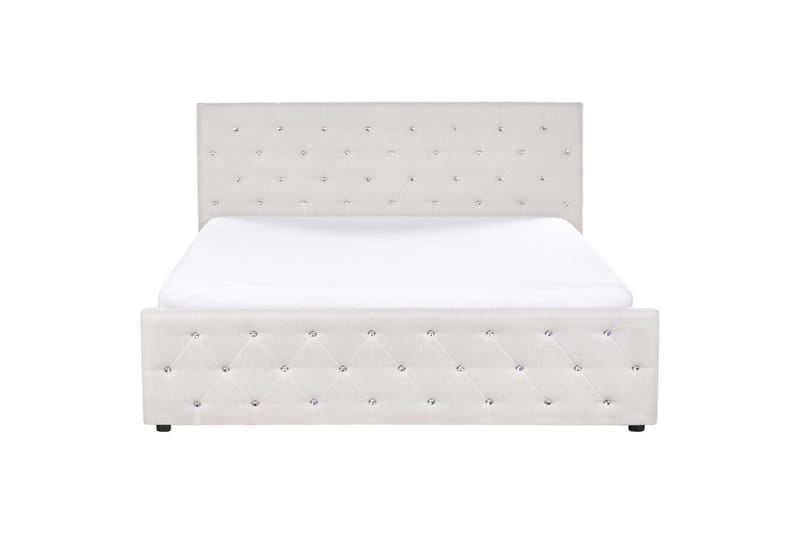 Säng med förvaring Amiens - Beige, 180x200 cm - Möbler - Säng - Sängram & sängstomme