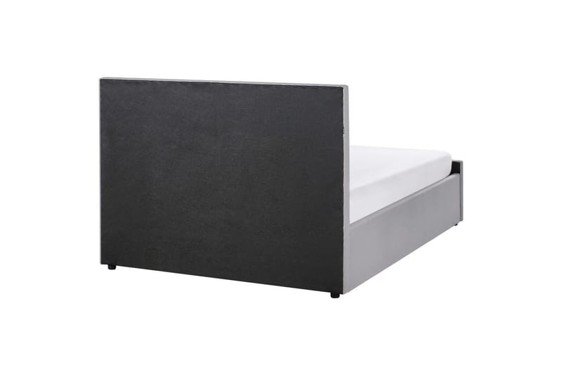 Säng med förvaring Amiens - Grå, 140x200 cm - Möbler - Säng - Sängram & sängstomme