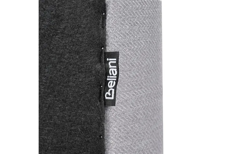 Säng med förvaring Amiens - Grå, 140x200 cm - Möbler - Säng - Sängram & sängstomme