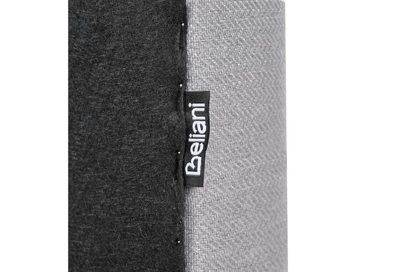 Säng med förvaring Amiens - Ljusgrå, 160x200 cm - Möbler - Säng - Sängram & sängstomme