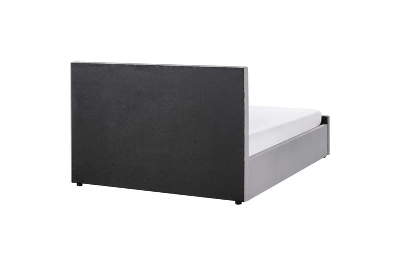 Säng med förvaring Amiens - Ljusgrå, 160x200 cm - Möbler - Säng - Sängram & sängstomme