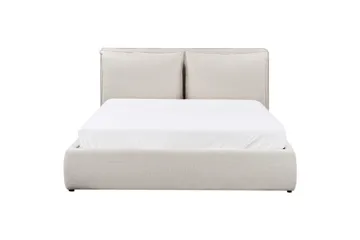 S äng med förvaring Bajonna - Beige, 160x200 cm - Möbler - Säng - Sängram & sängstomme