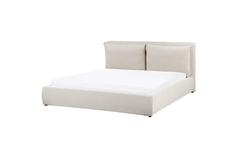 Säng med förvaring Bajonna - Beige, 180x200 cm - Möbler - Säng - Sängram & sängstomme