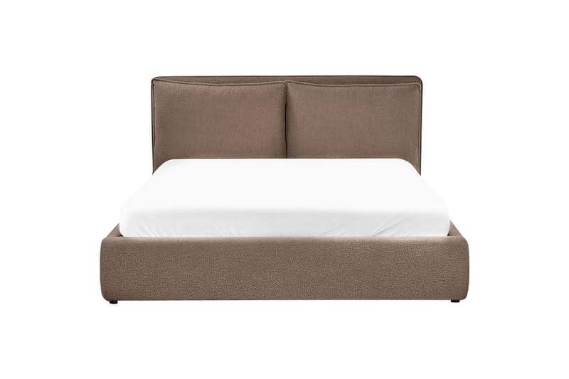 Säng med förvaring Bajonna - Taupe, 160x200 cm - Möbler - Säng - Sängram & sängstomme