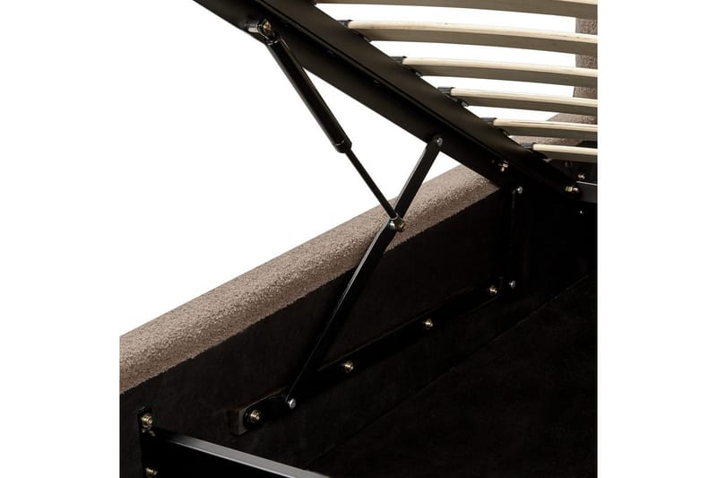 Säng med förvaring Bajonna - Taupe, 180x200 cm - Möbler - Säng - Sängram & sängstomme