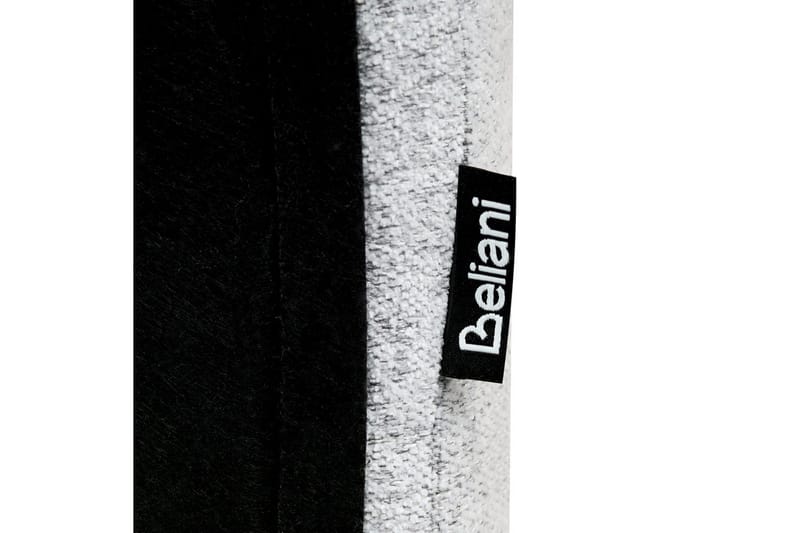 Säng med förvaring Blagnac - Grå/Polyester, 180x200 cm - Möbler - Säng - Sängram & sängstomme