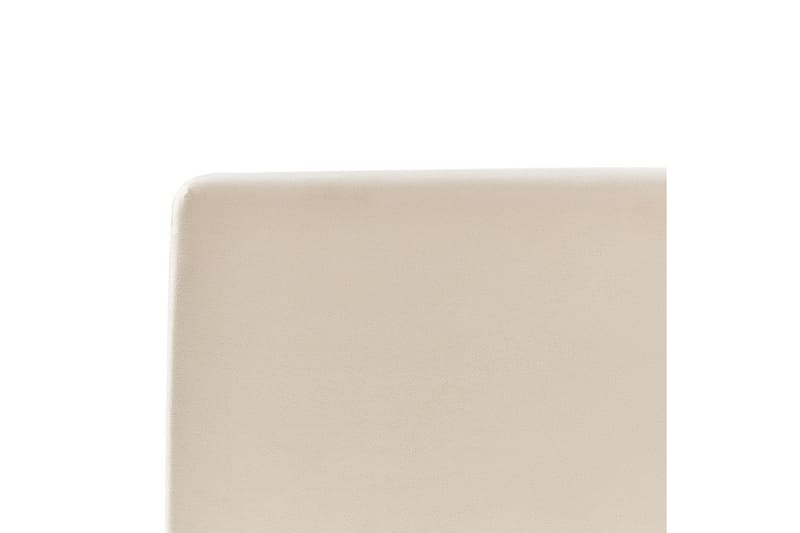 Säng med förvaring Bousse - Beige/Sammet, 160x200 cm - Möbler - Säng - Sängram & sängstomme