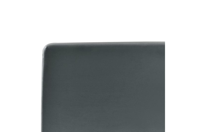Säng med förvaring Bousse - Mörkgrå/Sammet, 140x200 cm - Möbler - Säng - Sängram & sängstomme