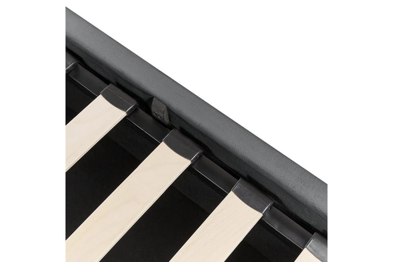 Säng med förvaring Bousse - Mörkgrå/Sammet, 160x200 cm - Möbler - Säng - Sängram & sängstomme