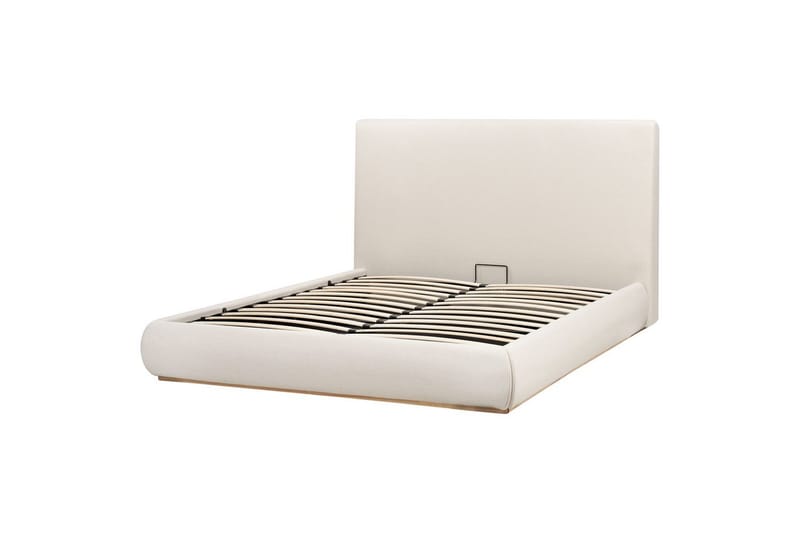 Säng med förvaring Campagne - Beige, 160x200 cm - Möbler - Säng - Sängram & sängstomme