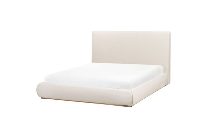 Säng med förvaring Campagne - Beige, 160x200 cm - Möbler - Säng - Sängram & sängstomme