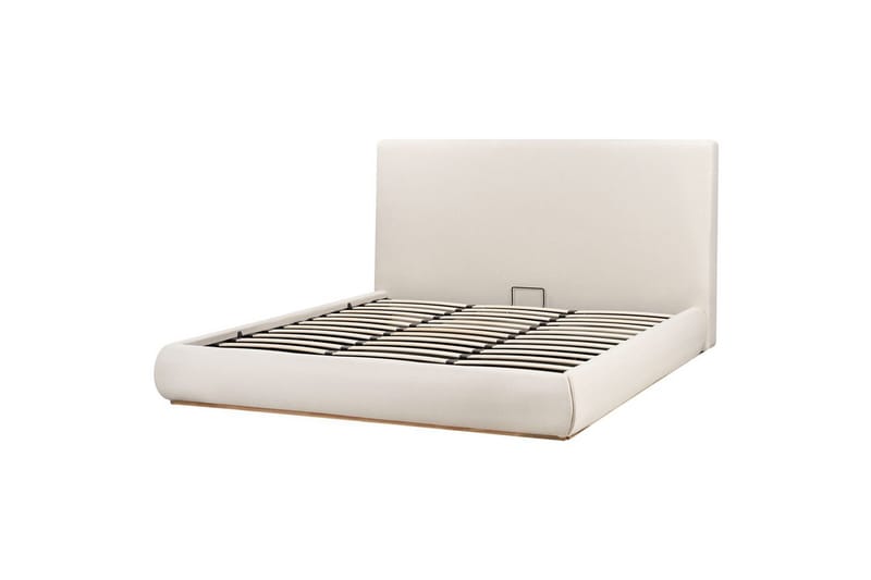 Säng med förvaring Campagne - Beige, 180x200 cm - Möbler - Säng - Sängram & sängstomme