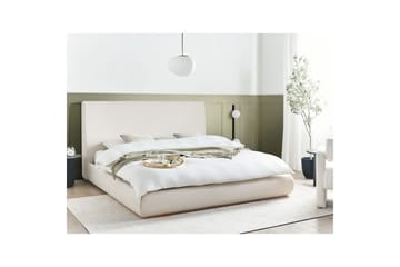 Säng med förvaring Campagne - Beige, 180x200 cm - Möbler - Säng - Sängram & sängstomme