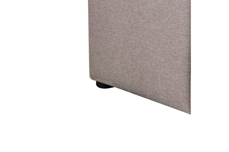 Säng med förvaring Castelnavet - Beige, svart, 180x200 cm - Möbler - Säng - Sängram & sängstomme