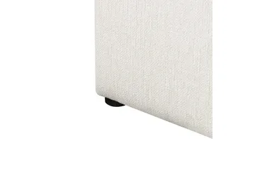 Säng med förvaring Castelnavet - Vit, Svart, 160x200 cm - Möbler - Säng - Sängram & sängstomme