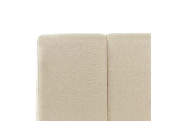 Säng med förvaring Dreux - Beige, svart, 160x200 cm - Möbler - Säng - Sängram & sängstomme