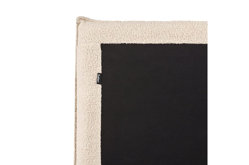 Säng med förvaring Lavaur - Beige/Bouclé, 180x200 cm - Möbler - Säng - Sängram & sängstomme