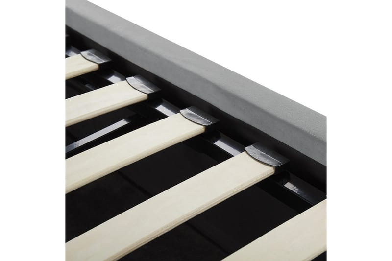 Säng med förvaring Lorient - Grå/Sammet, 140x200 cm - Möbler - Säng - Sängram & sängstomme