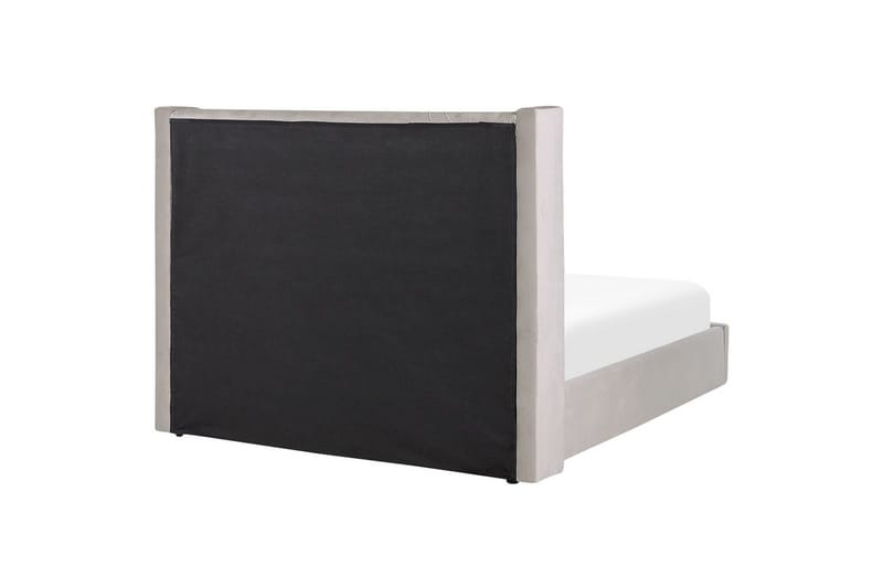 Säng med förvaring Lubbon - Silver, 180x200 cm - Möbler - Säng - Sängram & sängstomme