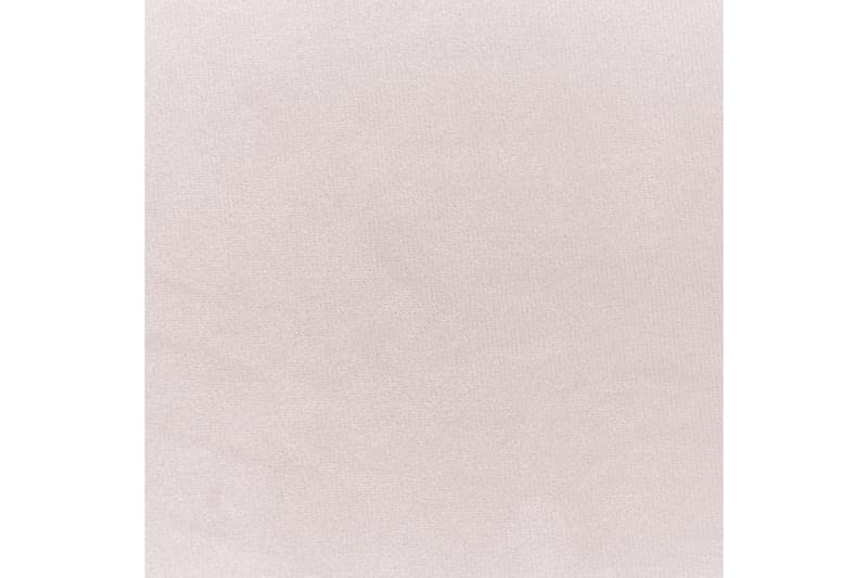 Säng med förvaring Metz - Rosa, Silver/Sammet, 90x200 cm - Möbler - Säng - Sängram & sängstomme