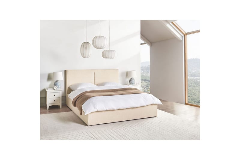 Säng med förvaring Moissac - 160x200 cm - Möbler - Säng - Sängram & sängstomme