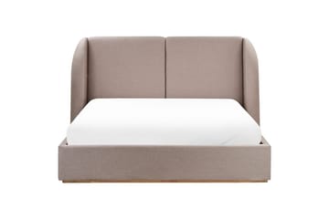Säng med förvaring Monestier - Beige, 160x200 cm - Möbler - Säng - Sängram & sängstomme