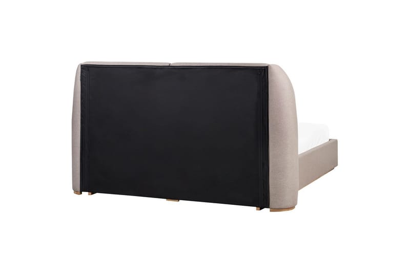 Säng med förvaring Monestier - Beige, 160x200 cm - Möbler - Säng - Sängram & sängstomme