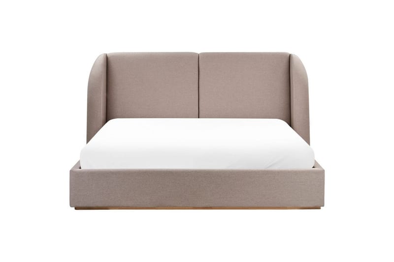 Säng med förvaring Monestier - Beige, 180x200 cm - Möbler - Säng - Sängram & sängstomme