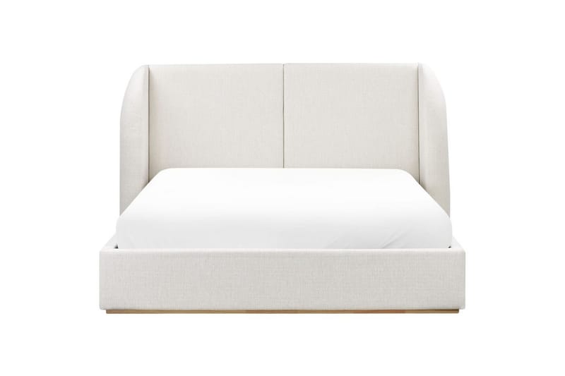 Säng med förvaring Monestier - Vit, 160x200 cm - Möbler - Säng - Sängram & sängstomme
