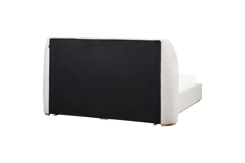 Säng med förvaring Monestier - Vit, 160x200 cm - Möbler - Säng - Sängram & sängstomme