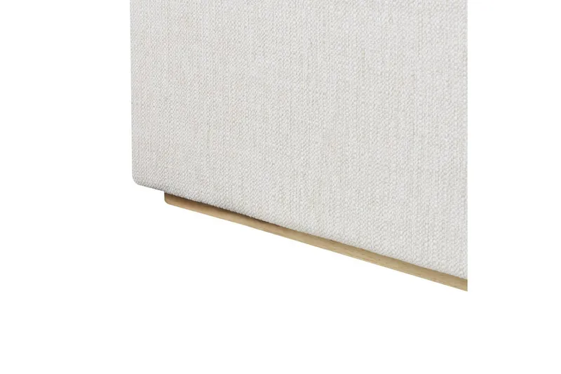 Säng med förvaring Monestier - Vit, 180x200 cm - Möbler - Säng - Sängram & sängstomme