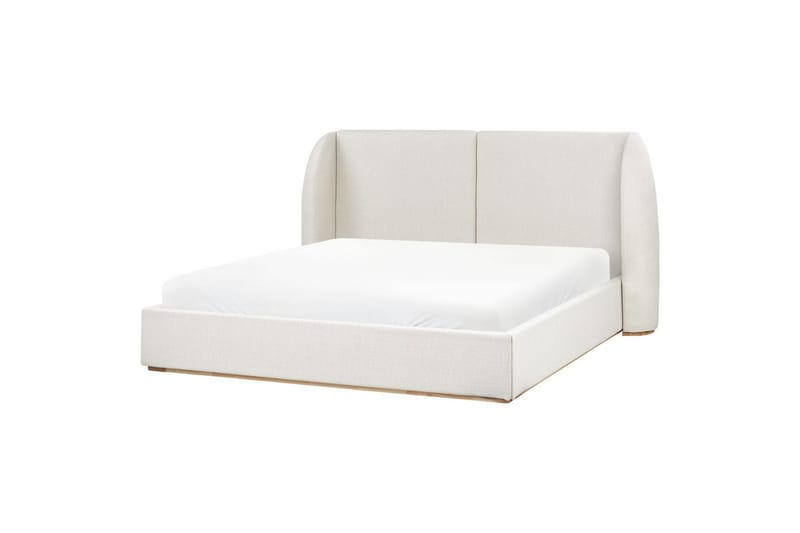 Säng med förvaring Monestier - Vit, 180x200 cm - Möbler - Säng - Sängram & sängstomme
