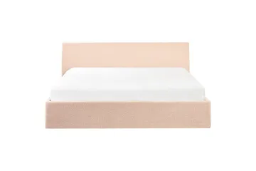 Säng med förvaring Orbey - Beige, 180x200 cm - Möbler - Säng - Sängram & sängstomme