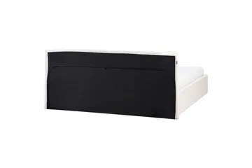Säng med förvaring Orbey - Vit, 180x200 cm - Möbler - Säng - Sängram & sängstomme