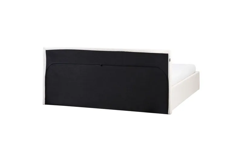 Säng med förvaring Orbey - Vit, 180x200 cm - Möbler - Säng - Sängram & sängstomme