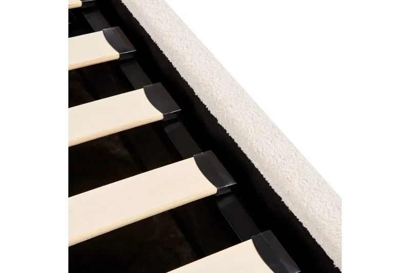 Säng med förvaring Orbey - Vit, 180x200 cm - Möbler - Säng - Sängram & sängstomme