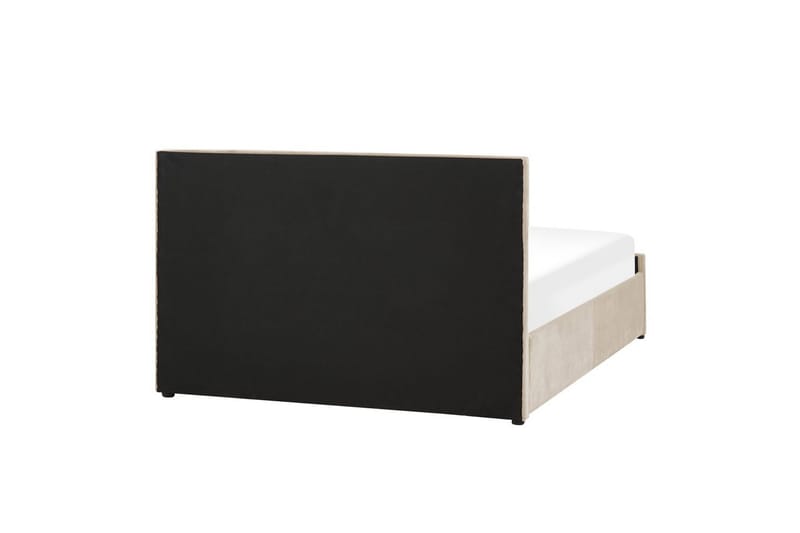 Säng med förvaring Rochefort - Beige, 140x200 cm - Möbler - Säng - Sängram & sängstomme