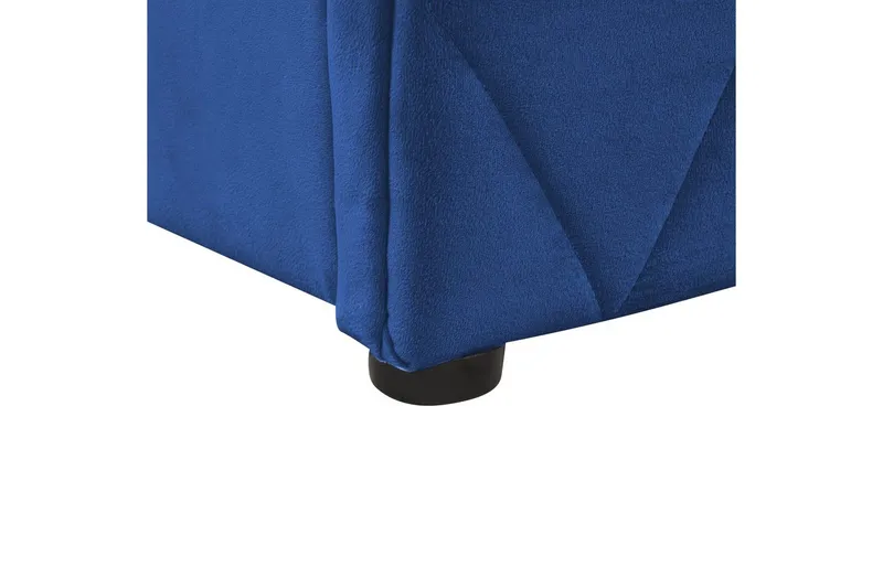 Säng med förvaring Rochefort - Blå, 180x200 cm - Möbler - Säng - Sängram & sängstomme