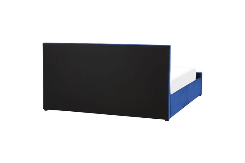 Säng med förvaring Rochefort - Blå, 180x200 cm - Möbler - Säng - Sängram & sängstomme