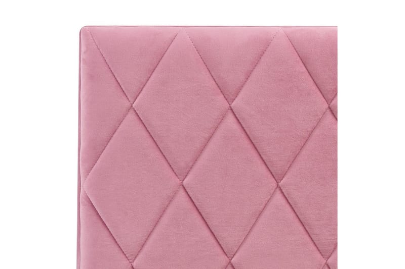 Säng med förvaring Rochefort - Rosa, 140x200 cm - Möbler - Säng - Sängram & sängstomme