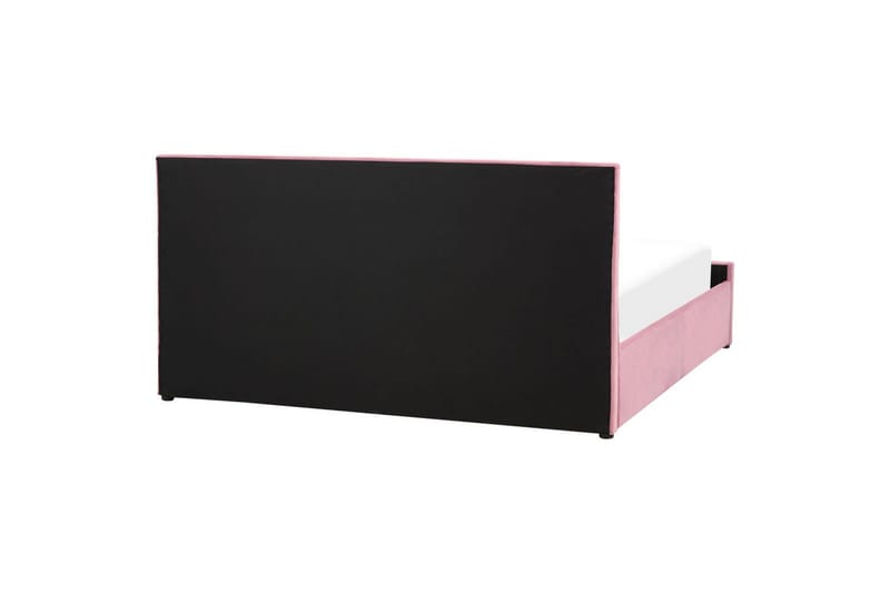 Säng med förvaring Rochefort - Rosa, 180x200 cm - Möbler - Säng - Sängram & sängstomme