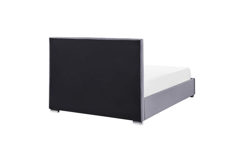 Säng med förvaring Rouen - Grå, 140x200 cm - Möbler - Säng - Sängram & sängstomme