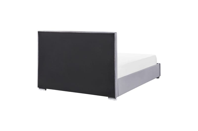 Säng med förvaring Rouen - Grå, 160x200 cm - Möbler - Säng - Sängram & sängstomme